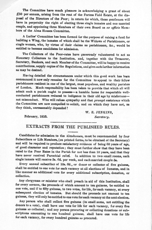 First Report 1853 Page 3A